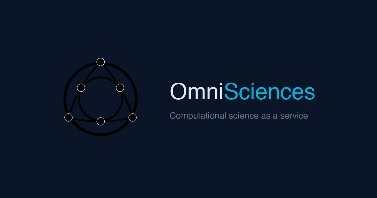 OmniSciences — Computational Science APIs for Chemistry, Imaging ...